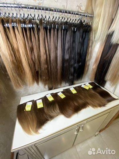 Аренда накладных волос на заколках