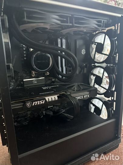 Игровой пк rtx 3060 ti, ryzen 5600x, 16гб озу