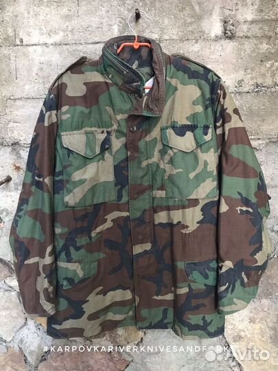 Куртка M65 Field Coat Woodland SL, 1982, США