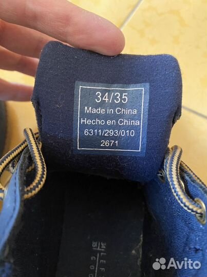 Ботинки детские