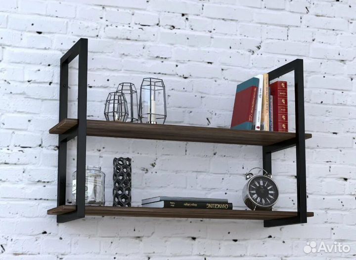 Полки в стиле лофт