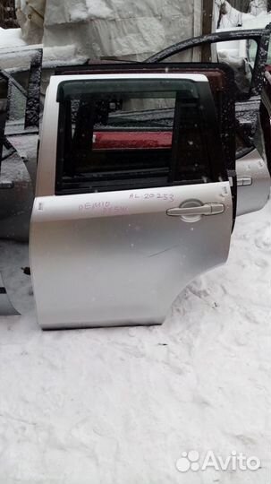 Дверь Mazda Demio, DY3R, DY3W, DY5R, DY5W, 2002-20