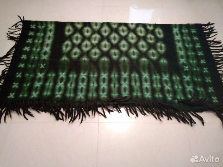 Платок шерсть старинный