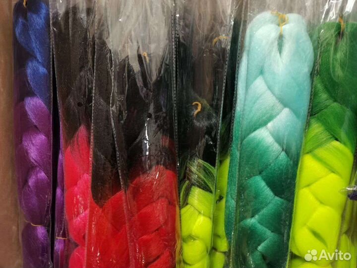 Канекалон искусственные волосы