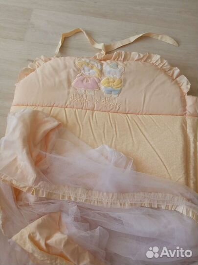 Бортик в кроватку, одеяло детское