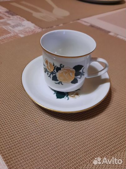 Сервиз кофейный фарфор ГДР
