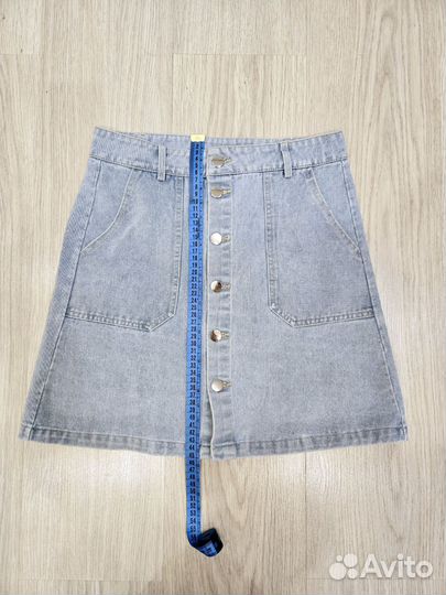 Юбка джинсовая S
