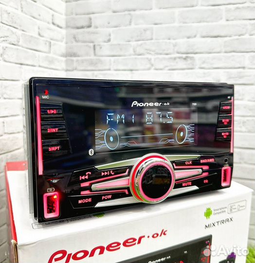 Магнитола 2 din pioneer 4RCA DSP арт867