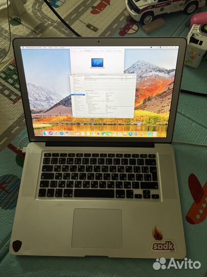 Apple MacBook Pro 15 i7/8gb/SSD матовый экран