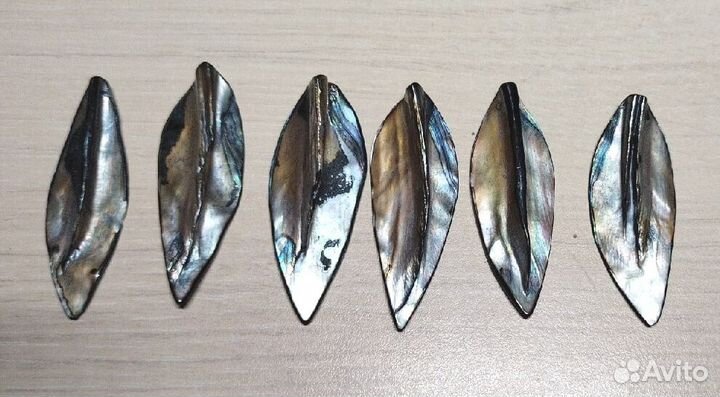 Перламутр листья крупные 12 шт