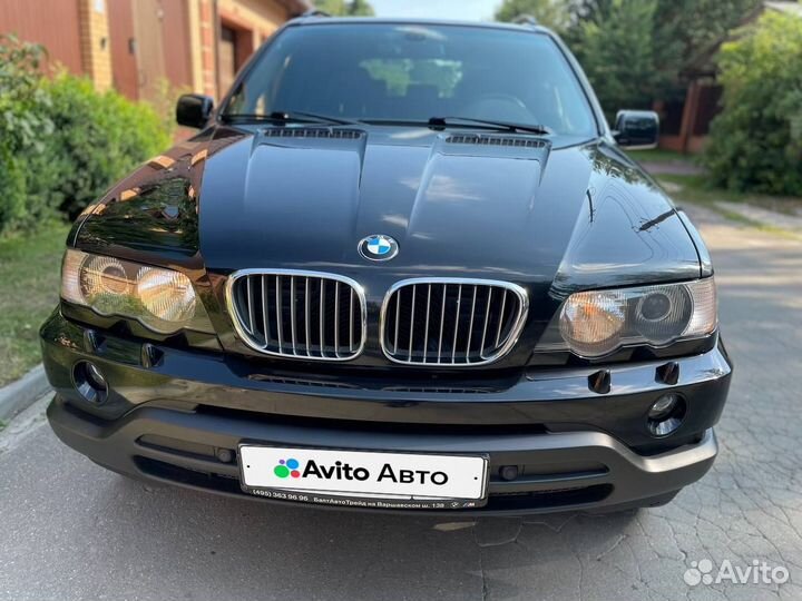 BMW X5 4.4 AT, 2003, 78 000 км