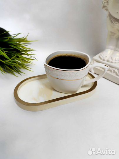 Тарелочки из эпоксидной смолы