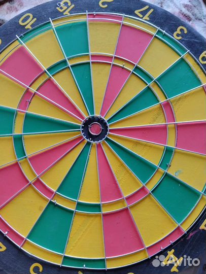 Популярная игра Дартс (Мишень двухсторонняя) новая
