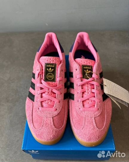 Adidas Gazelle Indoor pink purple оригинал