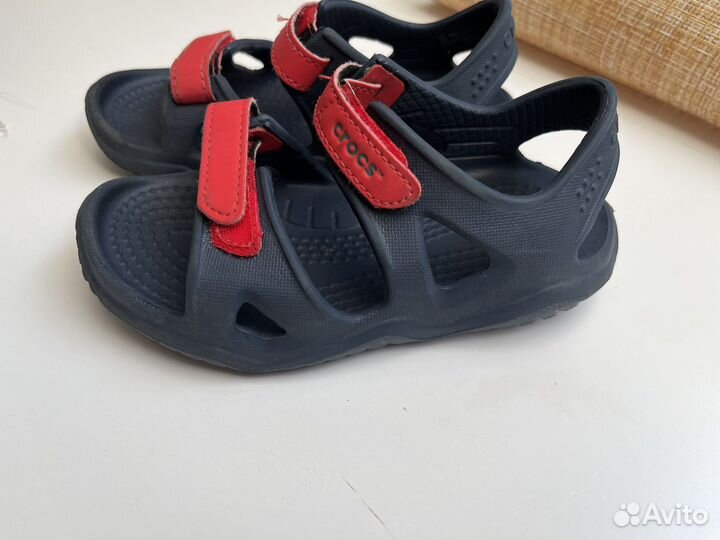 Сандалии Кроксы для мальчика 24 размер
