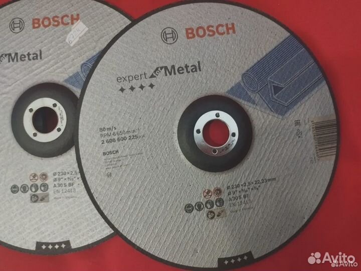 Bosch 230x2.5х22.2мм круг отрезной по металлу