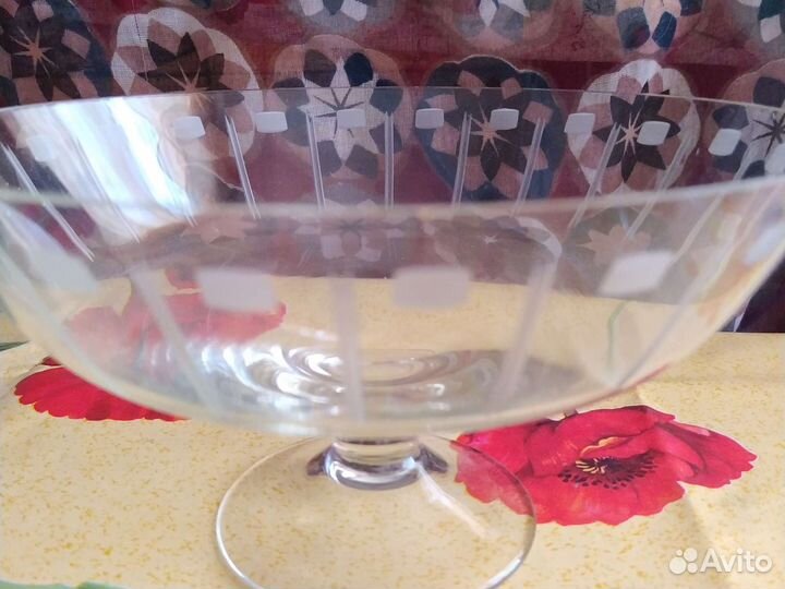 Вазы для фруктов и конфет Гусь-Хрустальный