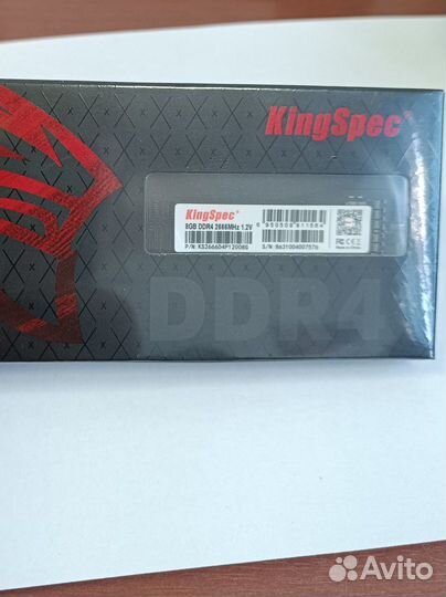 Оперативная память ddr4 8gb 2666 kingspec