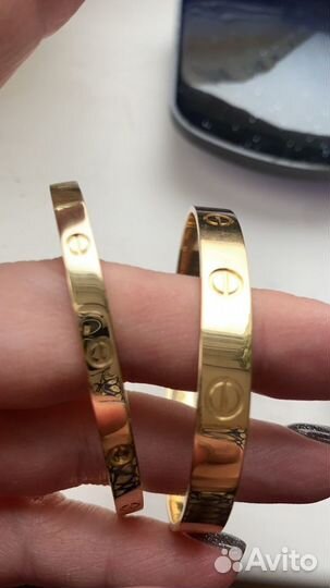 Золотой браслет Cartier Love