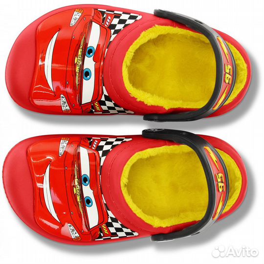 Новые утепленные Crocs McQueen С8/9 С12/13