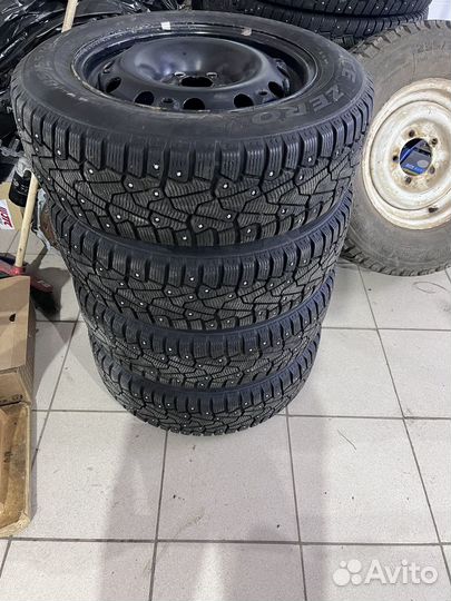 Колеса зимние в сборе R15 185/ 65 5:100 polo rapid