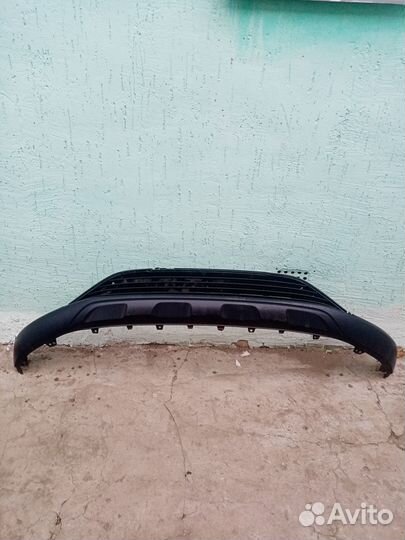 Юбка переднего бампера рено аркана