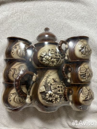 Подарочный керамический чайный набор