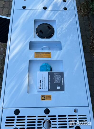 Дизельный генератор 15 kW G-power трехфазный с пос