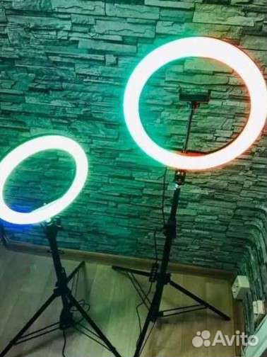 Светодиодная кольцевая лампа 26 см