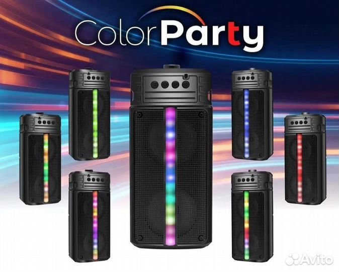 Портативная колонка с караоке GM-914B