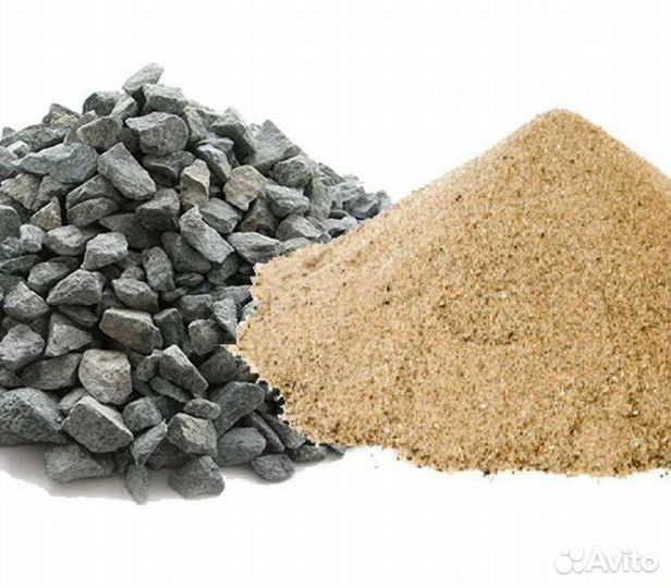 Доставка щебня и песка