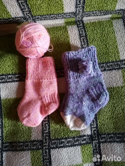 Носки детские. Ручной работы