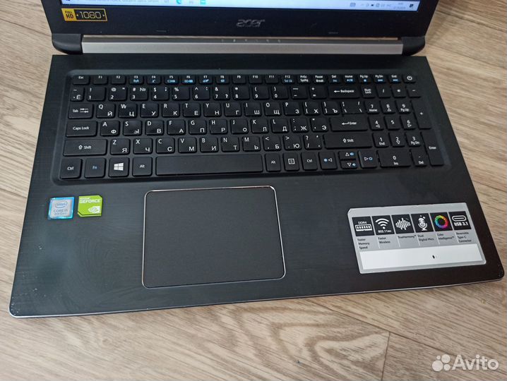 Игровой Acer core i5 8250\1120sshd\MX150 2GB\FHD