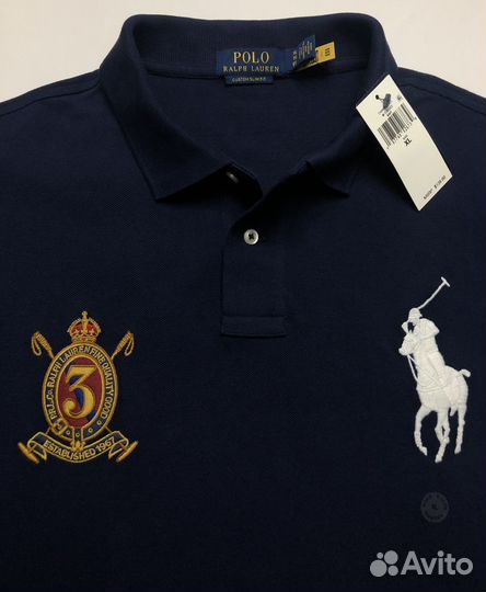 Поло (48-56) Ralph Lauren Big Pony (оригинал)