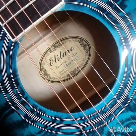 Гитара акустическая новая в коробке
