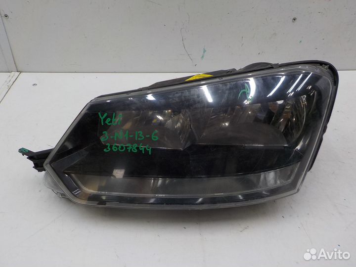 Фара левая Skoda Yeti 2013