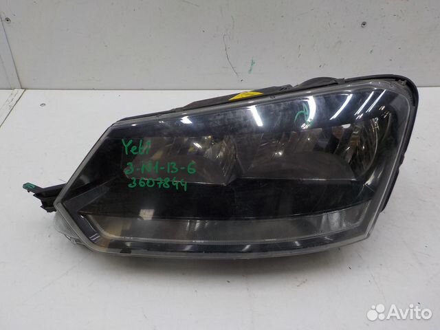 Фара левая Skoda Yeti 2013