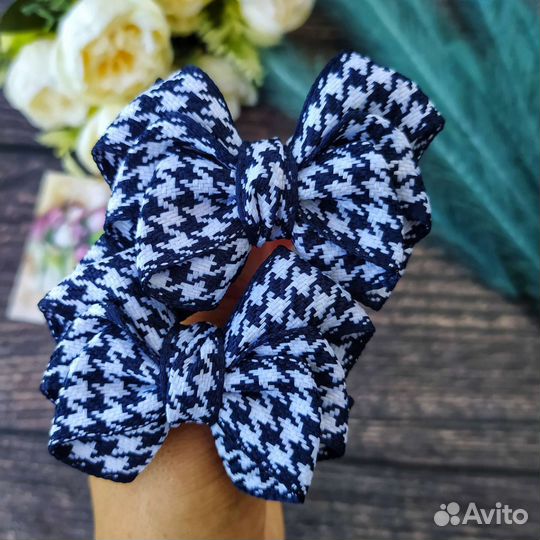 Школьные бантики для волос