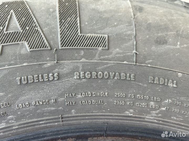 Шина 265/70R19,5 рулевая continental HSR 1