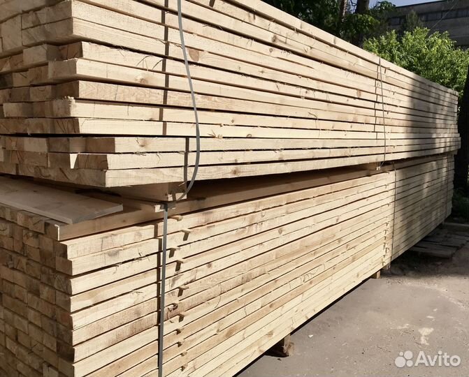 Надежная доска 40х150х6000мм, сосна