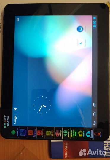 Планшет teXet TM-9740. 9.7ips под восстановление