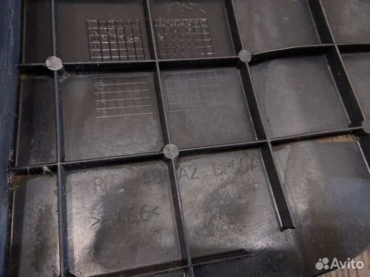 Защита бампера задняя правая Nissan Qashqai J10E