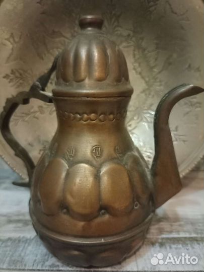 Старинные изделия из меди ручной работы