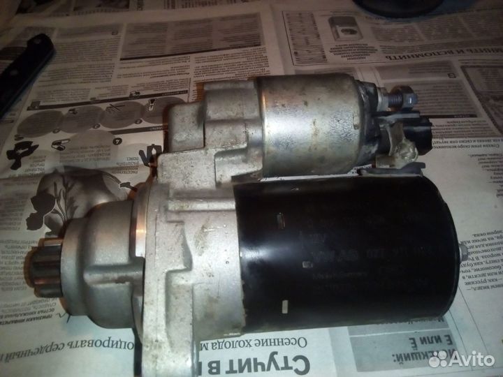 Стартер для автомобилей VAG Polo Sedan (09) 1.6i