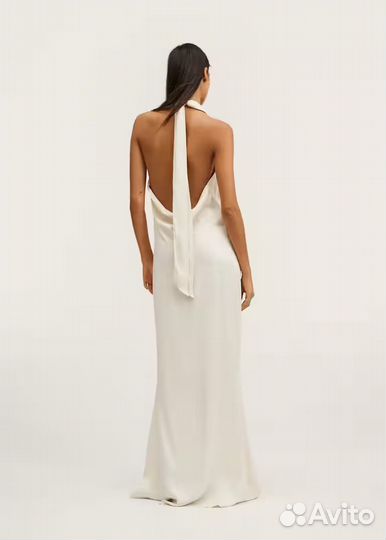 Вечернее платье свадебное из вискозы