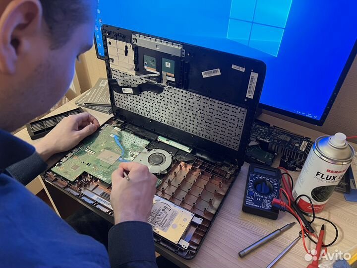 Ремонт компьютеров и ноутбуков Компьютерный мастер