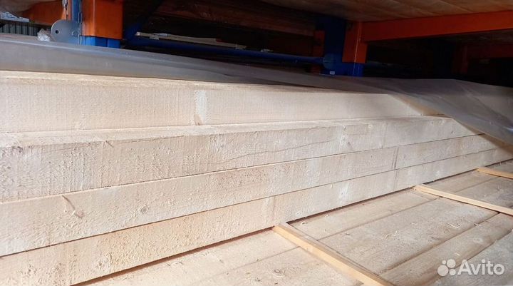 Брус обрезной сухой 100*100*3000 мм сорт 1-2