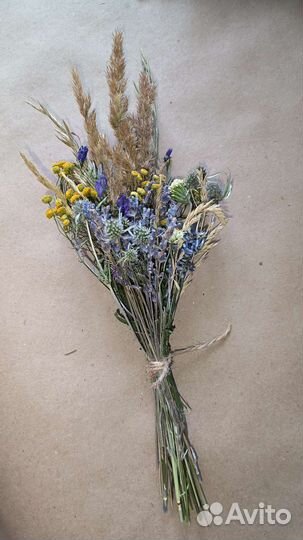 Букет из сухоцветов, лаванда