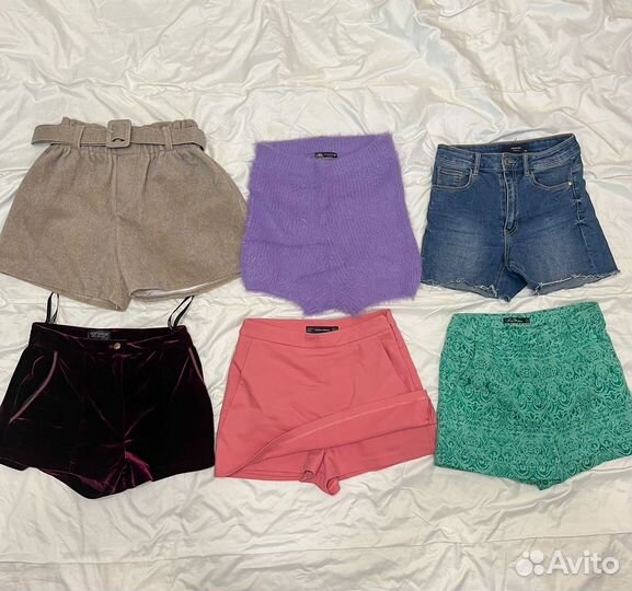 Шорты женские пакетом zara ASOS kira plastinina