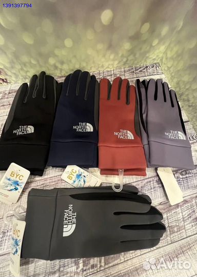 Перчатки the north face новые